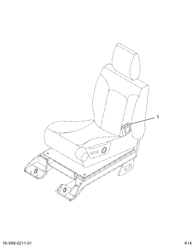 ..SEAT DRIVER  NON-SUSPENSION  H (BC4Z-7060004-D)