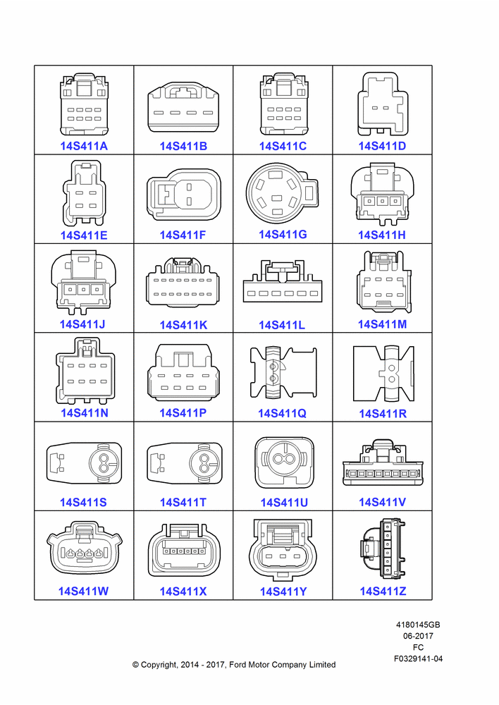 45GB - Pigtail Wiring Kits, Miscellaneous, Page B; 20/OCT/2014