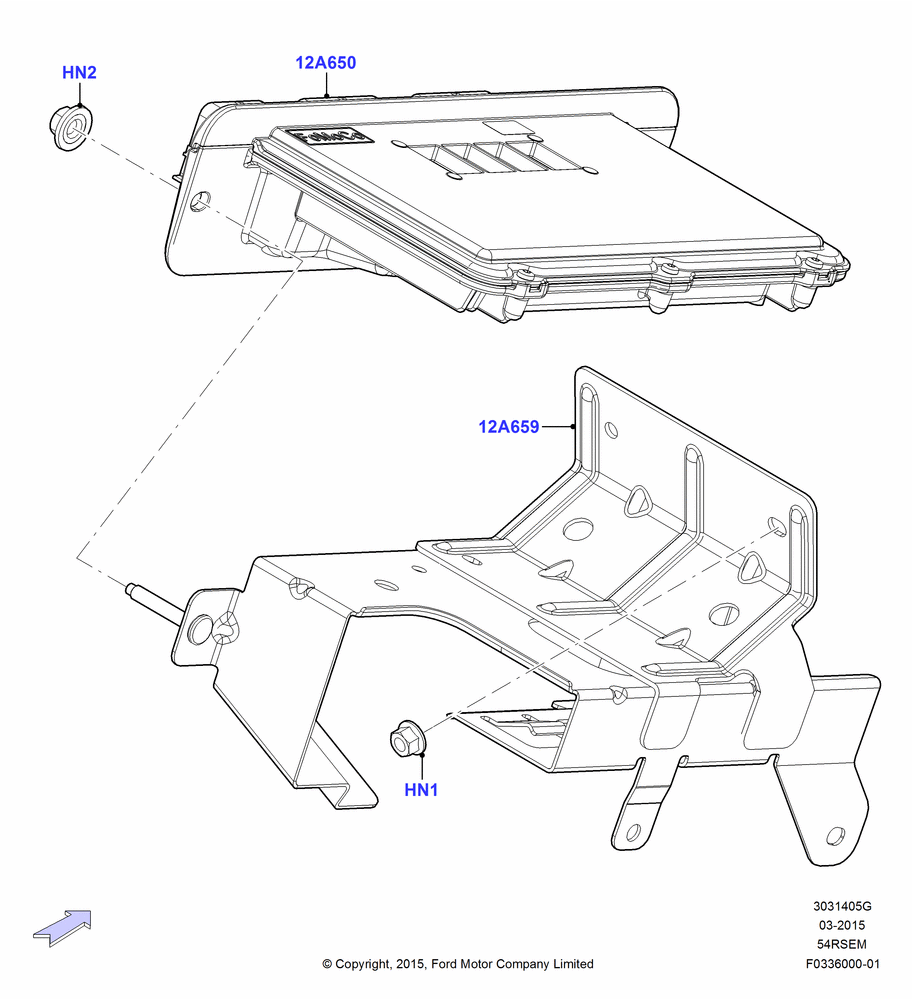 05G - Engine Modules and Sensors, 5.4L Modular SOHC V8, Stripped Chassis; 06/APR/2015