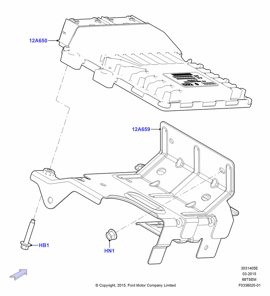 05E - Engine Modules and Sensors, 6.8L SOHC EFI NA V10 Gas, Stripped Chassis; 06/APR/2015