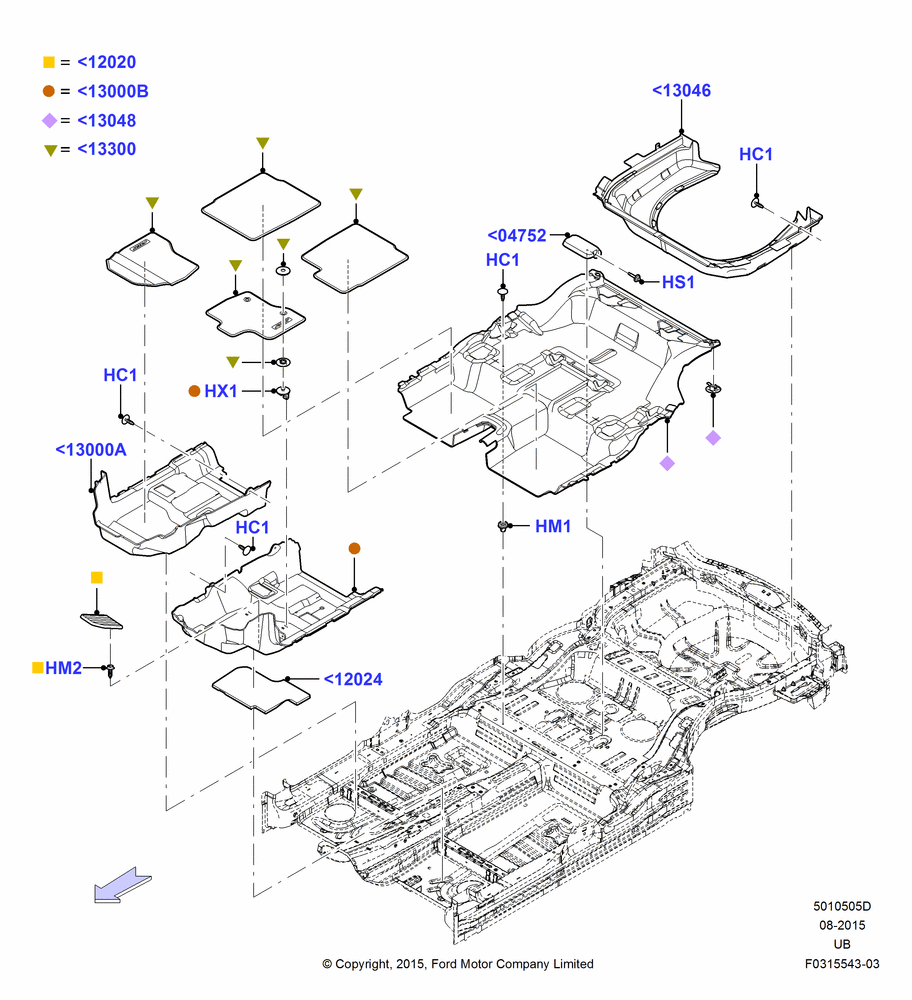 Floor Trim, With Carpet Floor Covering, With Carpet Floor Covering Level 2