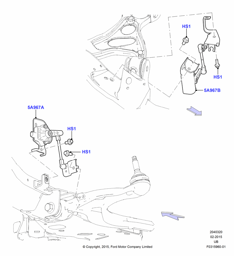 20 - Electronic Damper Control, With Front Headlamp Levelling; 04/MAY/2015-03/MAR/2019