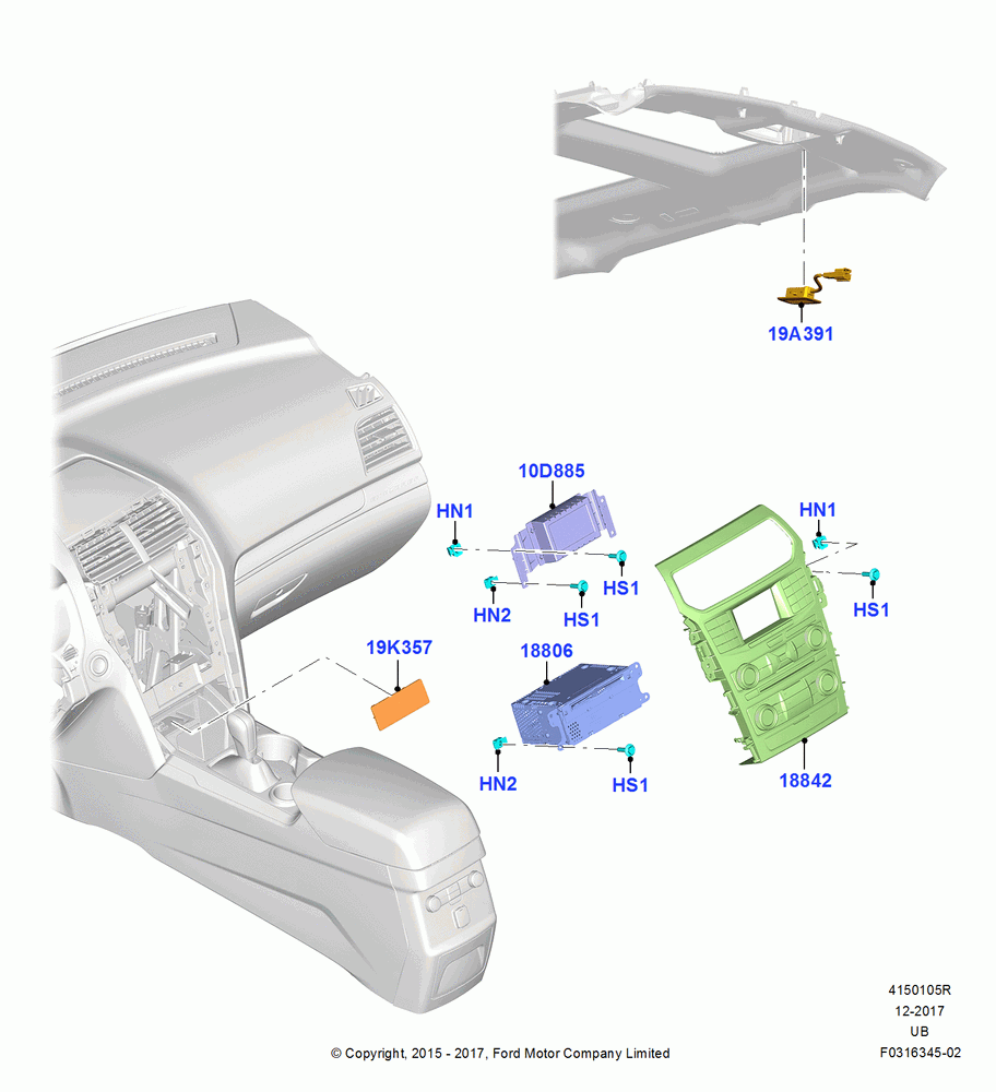 05R - Audio Equipment - Original Fit, Human Machine Interface 1; 04/MAY/2015-03/MAR/2019
