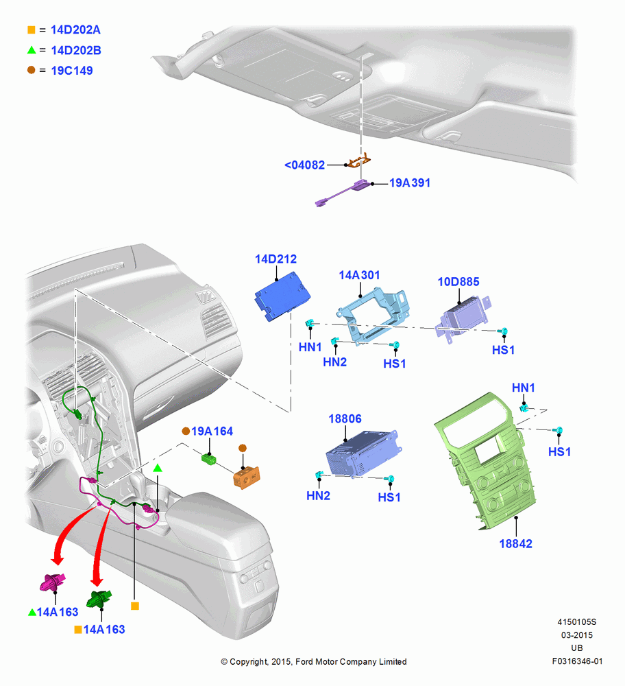 05S - Audio Equipment - Original Fit, Human Machine Interface 2; 04/MAY/2015-03/MAR/2019