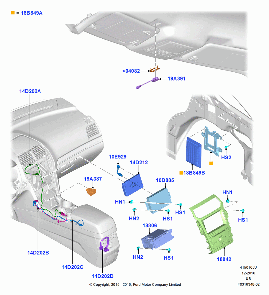 05U - Audio Equipment - Original Fit, Human Machine Interface 4; 04/MAY/2015-03/MAR/2019