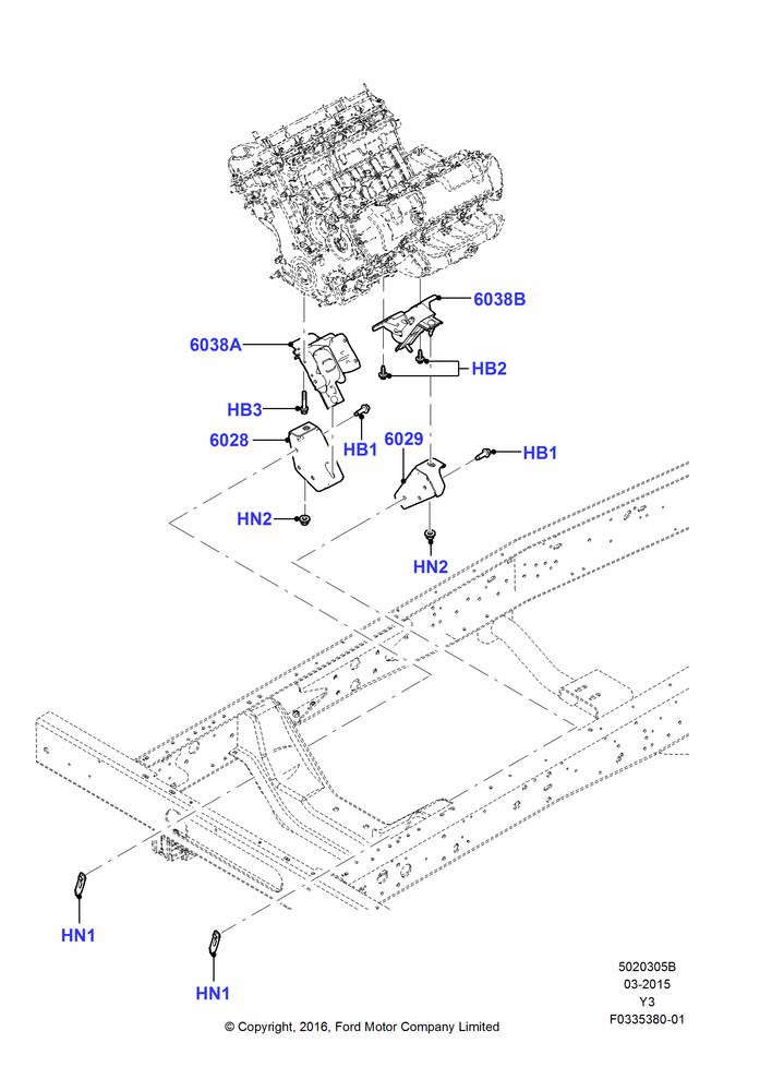 05B - Engine Mounting; 01/JUN/2015