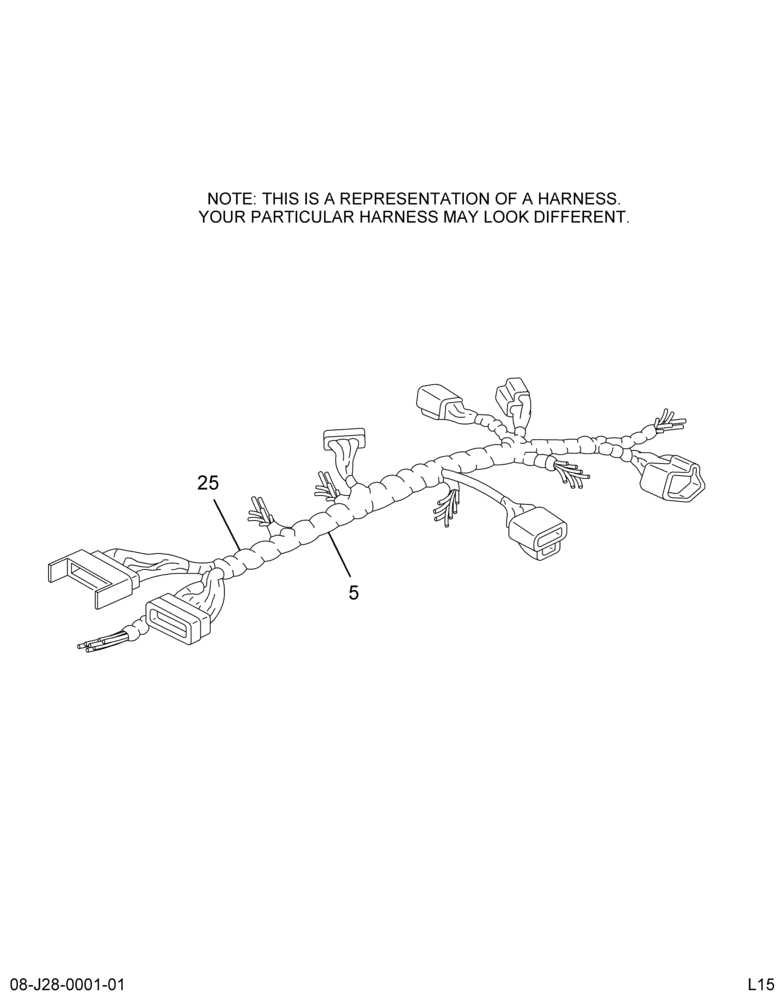 HARNESS, CHASSIS; SOLENOID 4 PACK EFFECTS (ABR #5)