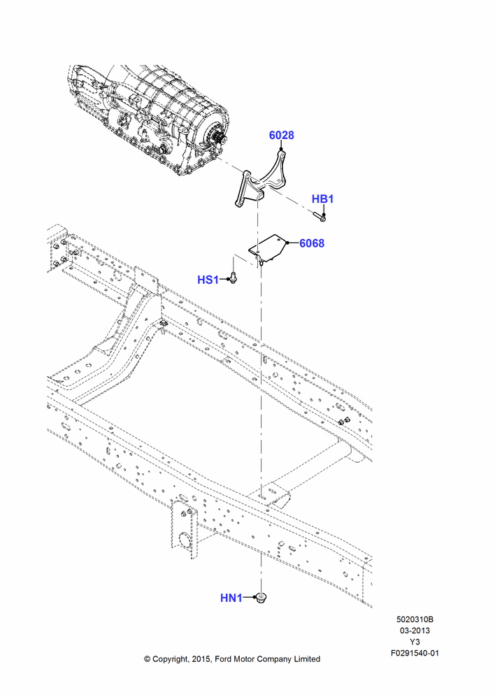 10B - Transmission Mounting; 01/JUN/2015