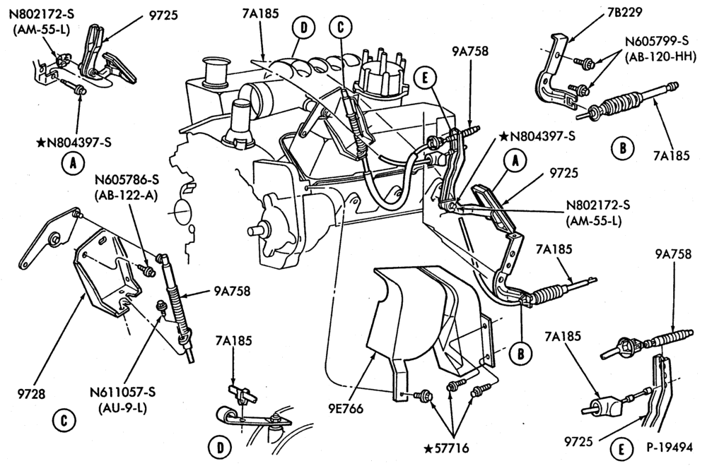 97 - 6 CYL. 3.0L (183 C.I.D.)-A