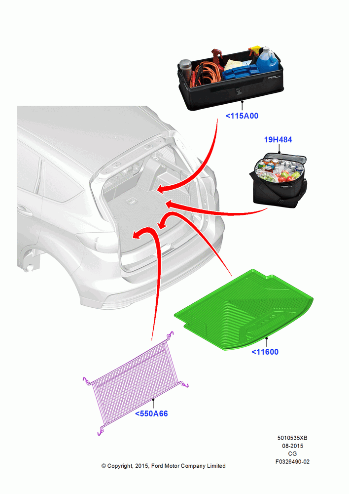 35XB - Load Compartment Trim, (+) "NA Market ", Accessory; 15/JUL/2014-26/APR/2018