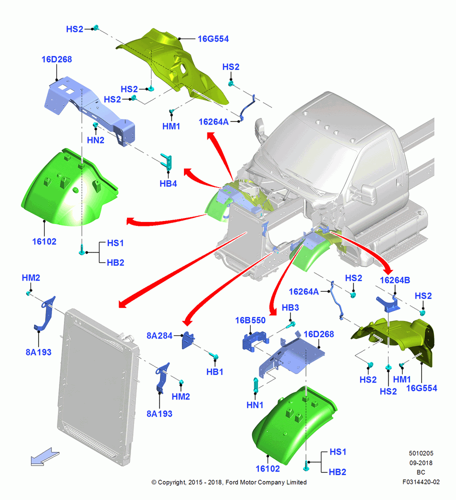 05 - Front Panels, Aprons & Side Members; 13/JUL/2015