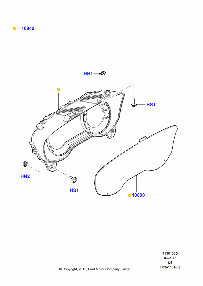 05D - Instrument Cluster, High Performance Instrumentation; 06/JUL/2015-03/MAR/2019
