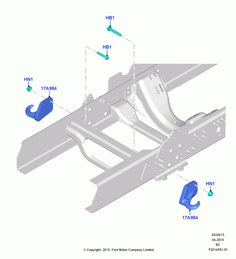 15 - Front Towing Equipment; 13/JUL/2015