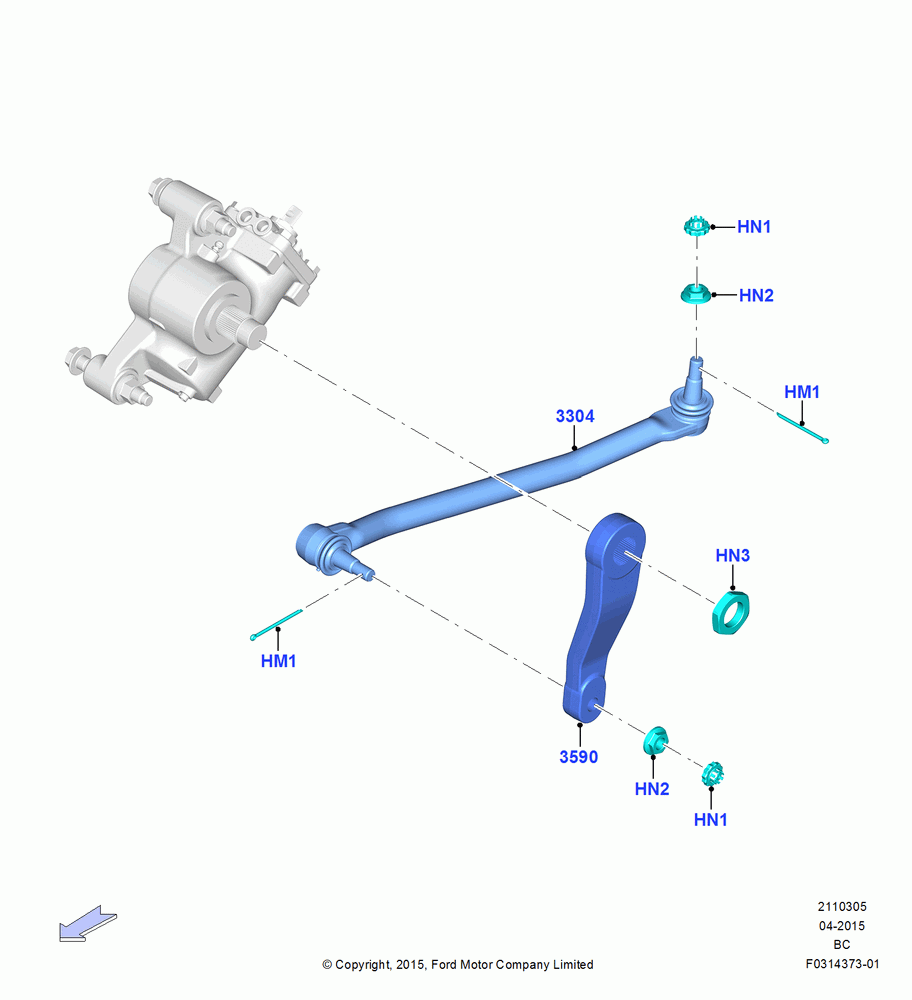 05 - Steering Linkage; 13/JUL/2015