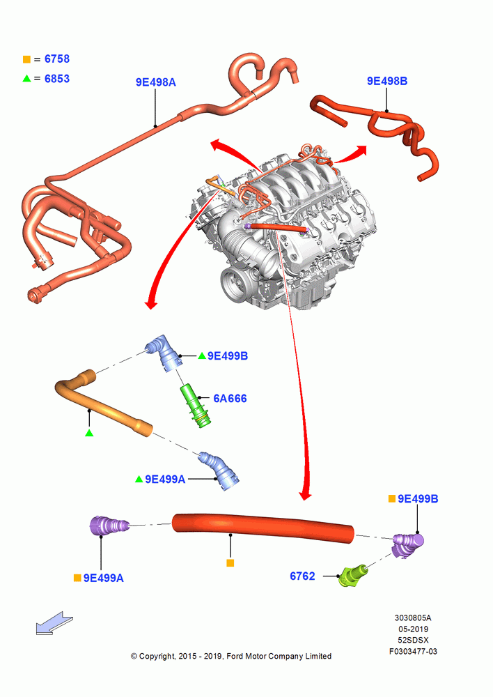 05A - Emission Control - Crankcase, MOD 5.2L-TIVCT PFI NA HP1 GAS; 13/JUL/2015