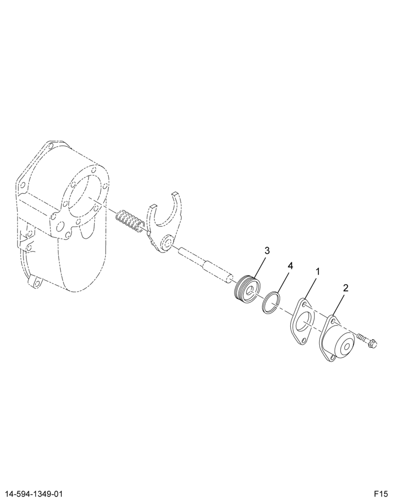 ......CYLINDER DIFF LK SHIFT (4C4Z-5W354-AA)