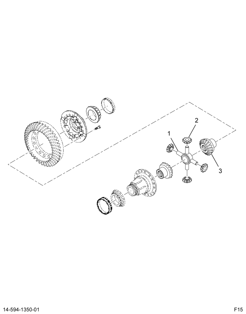 ......KIT-WHL DIF SD GEAR S/D170 46I (6C4Z-4237-AA)