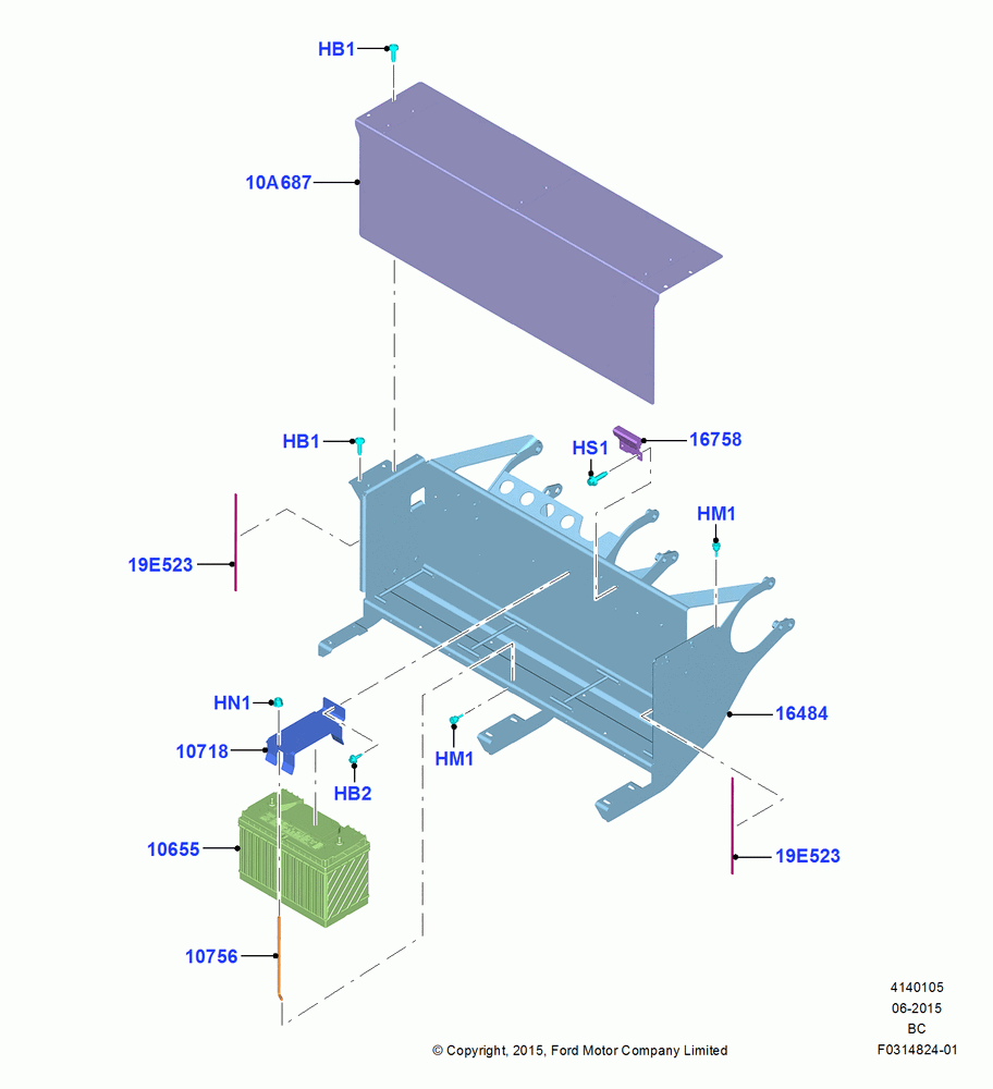 05 - Battery and Mountings; 13/JUL/2015