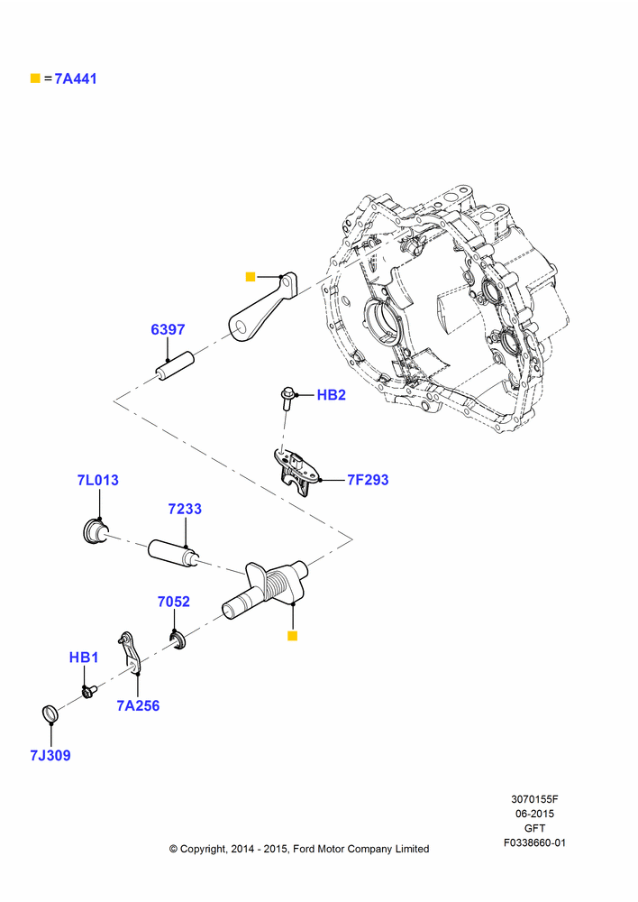 Transmission Control Mechanisms, 6 Speed Auto Transmission DPS6