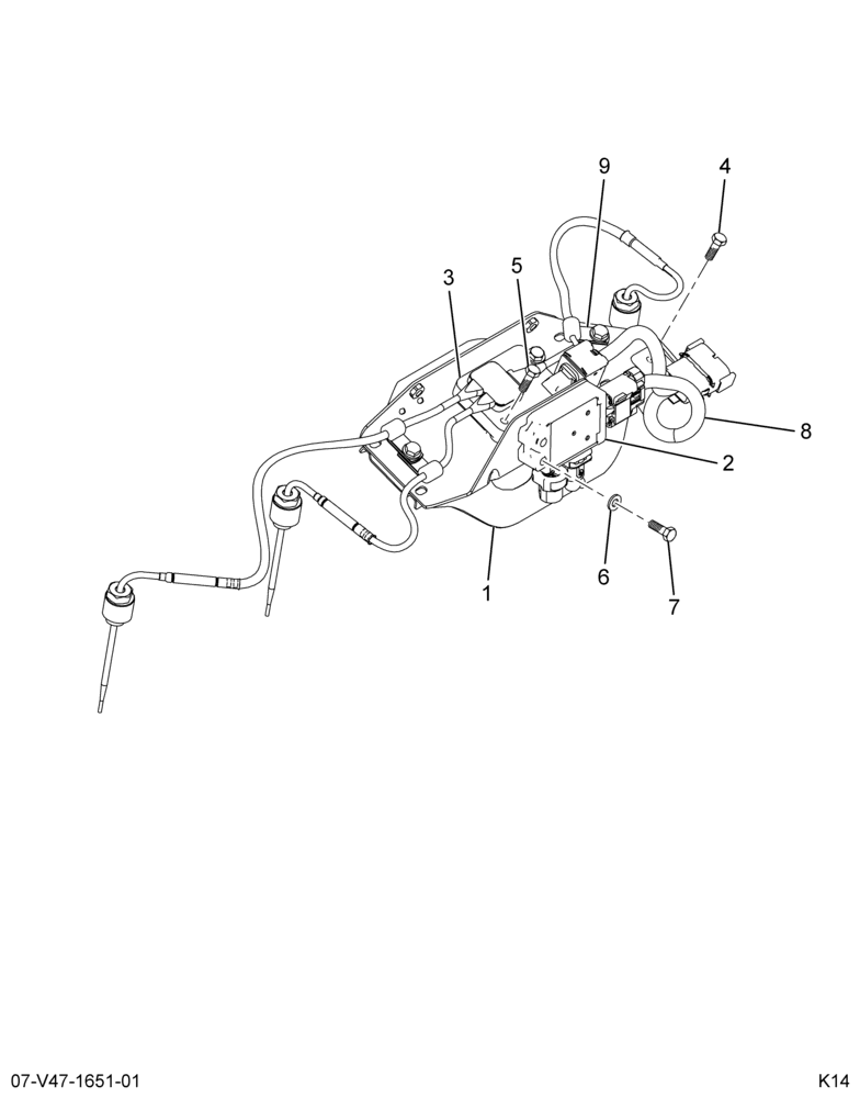 ......BRACKET, SUPPORT (Intl. 5294114)
