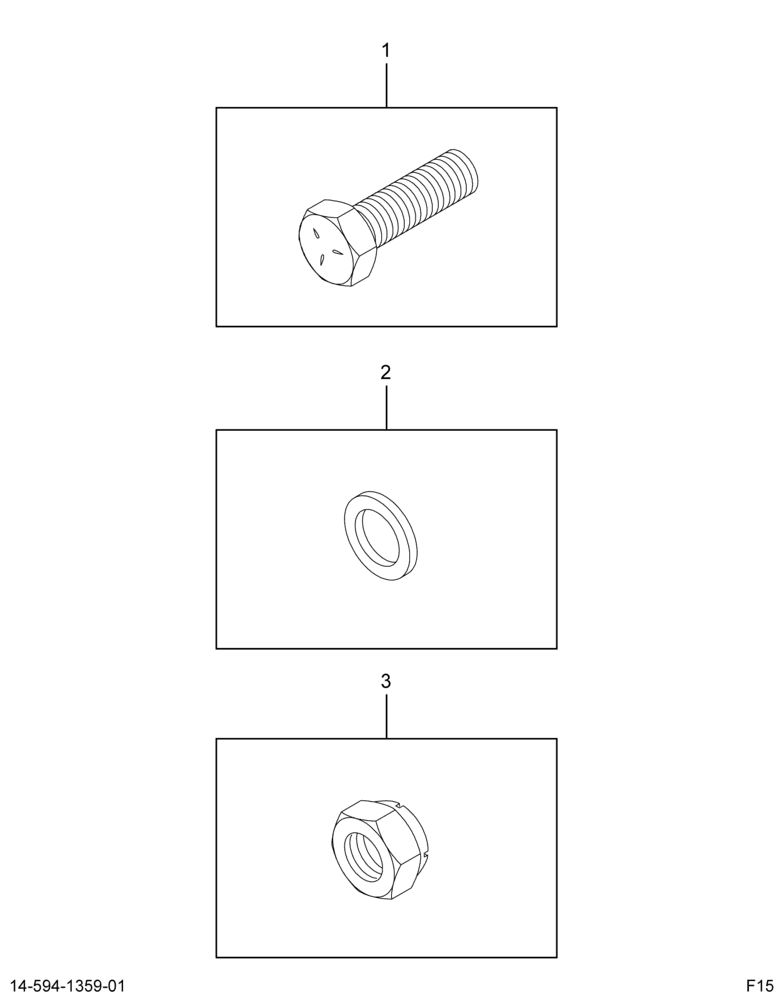 ......KIT,RING GR TO CASE BOLT & NUT (4C4Z-4982-BA)