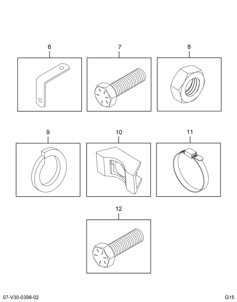 ..KIT TURBO PIPE SUPPORT SVC LH (4C4Z-5K272-CA) 2/2