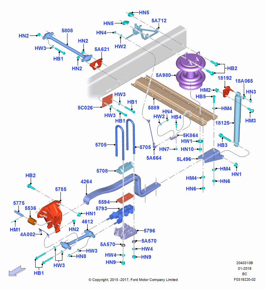 10B - Rear Springs and Shock Absorbers, 12,000 Single Axle Air Suspension, 19,000 2 Single Axle Air Susp, 19,000 Single Axle Air Susp, 21,000 Single Axle Air Susp, 23K LB Single Suspension, Iros/12,000 Single Axle Air Susp, Iros/18,500 Single Axle Air Susp, Iros/18,500-2 Single Axle Air Susp, Iros/20,000 Single Axle Air Susp; 13/JUL/2015