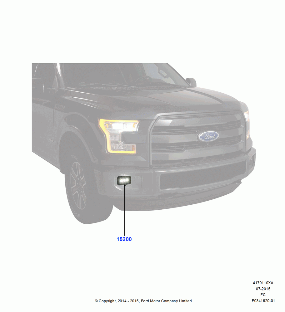 Front Fog Lamps, (+) North American Markets, With Front Fog Lamps, Accessory