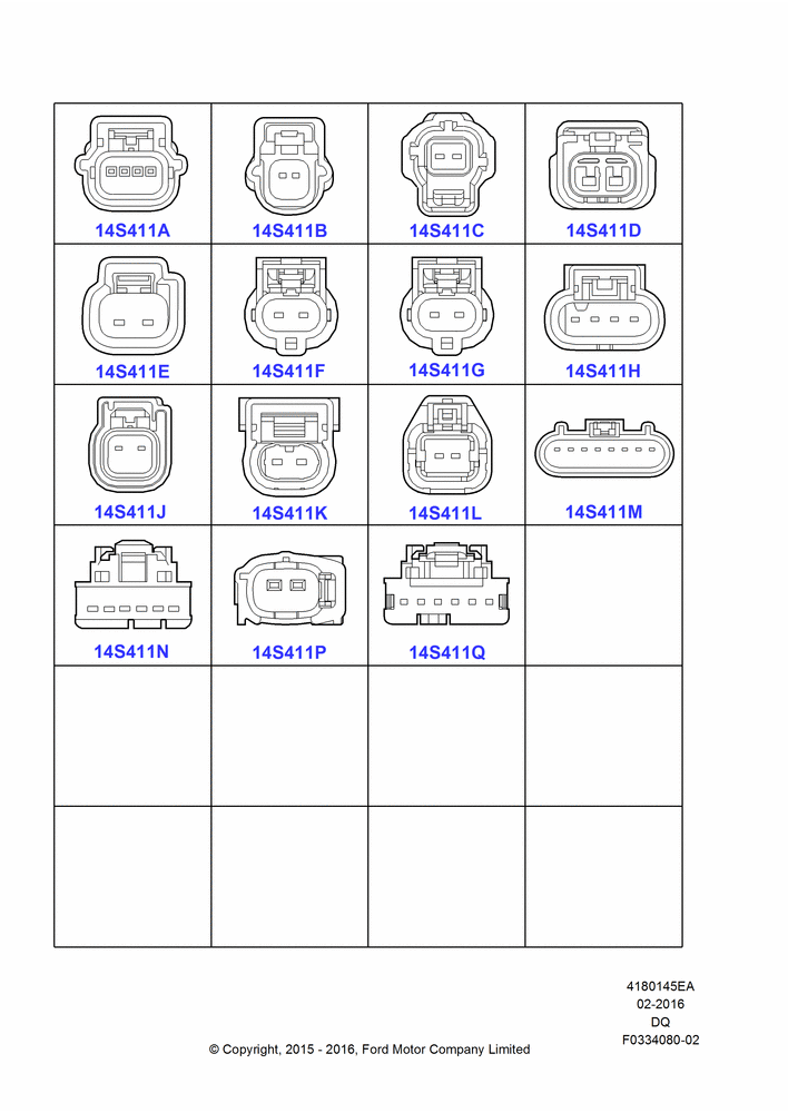 45EA - Pigtail Wiring Kits, Actuators And Solenoids; 19/JAN/2015