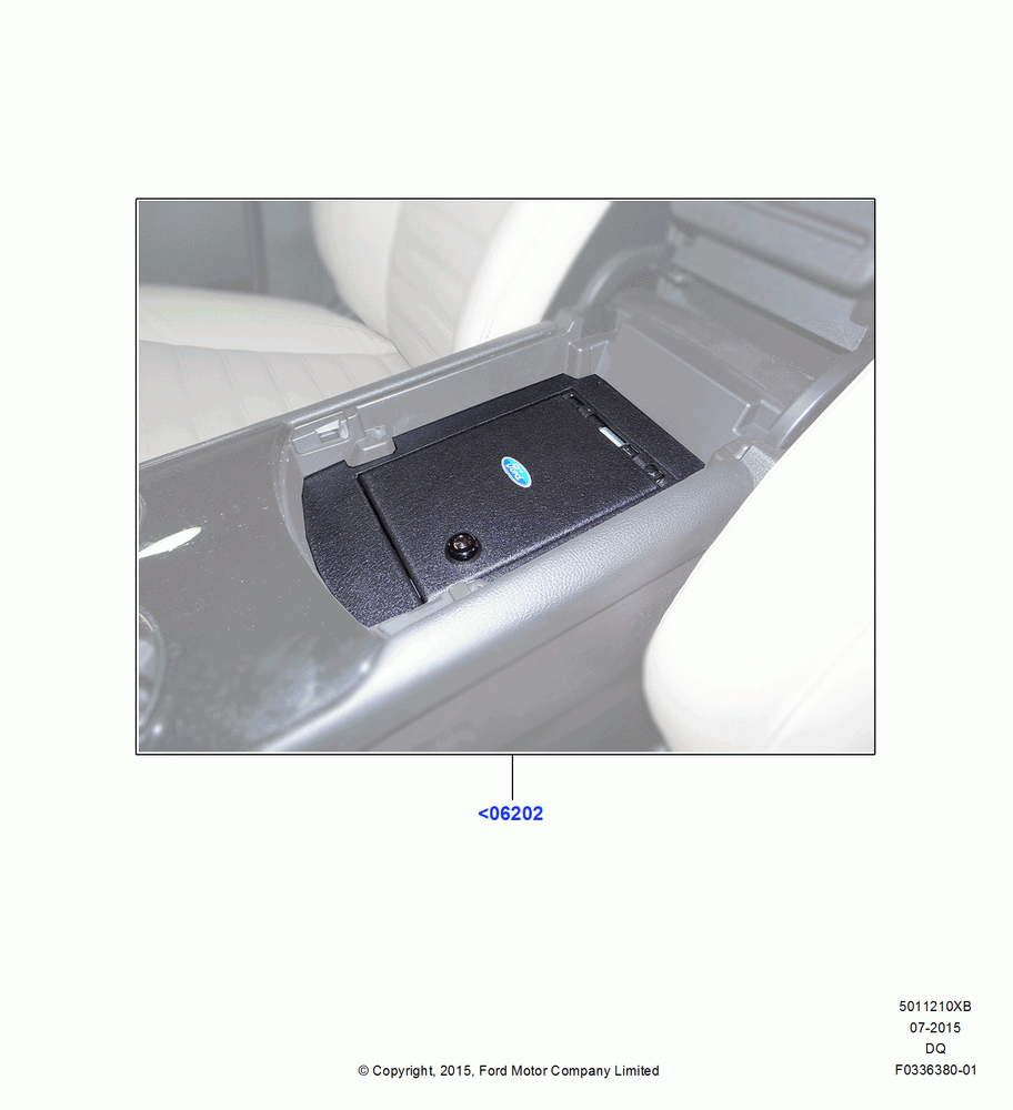 10XB - Console - Floor, Accessory - Console Vault; 19/JAN/2015