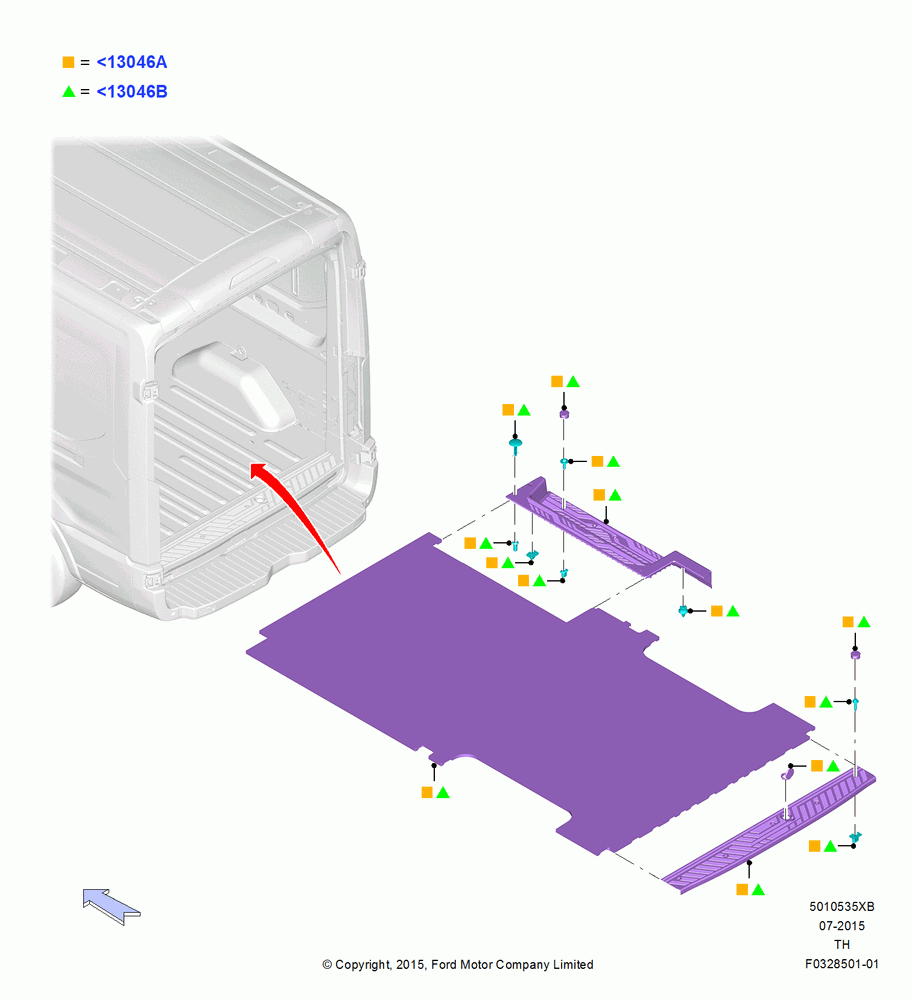 35XB - Load Compartment Trim, Accessory; 21/APR/2014