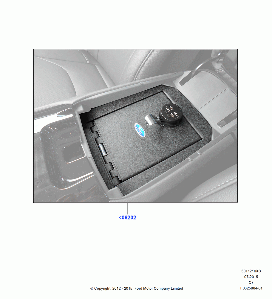 10XB - Console - Floor, Accessory - Console Vault; 13/AUG/2012