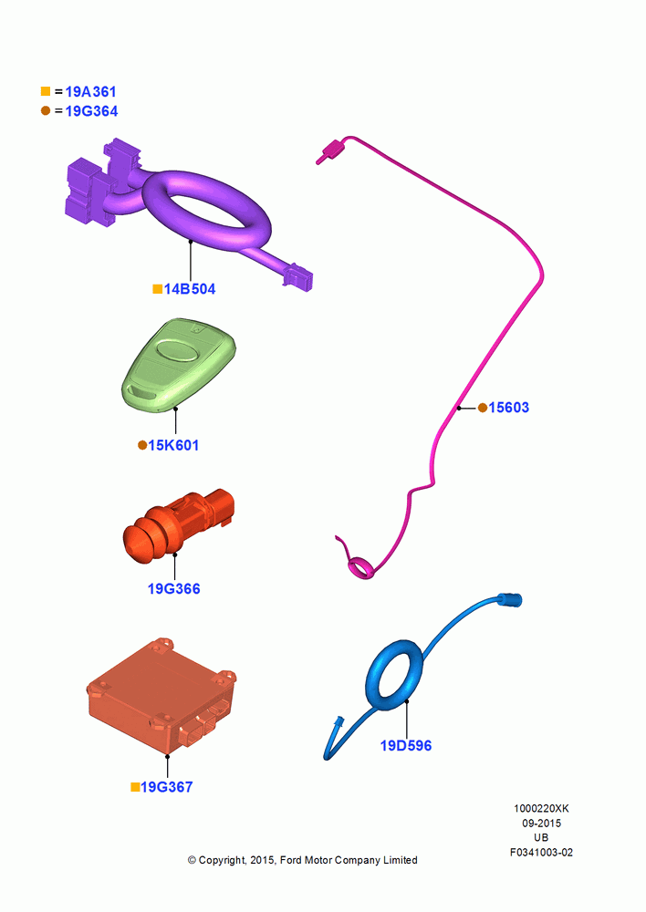 20XK - Remote Starting Kit, Accessory, Scalable, One Way; 04/MAY/2015-24/OCT/2017