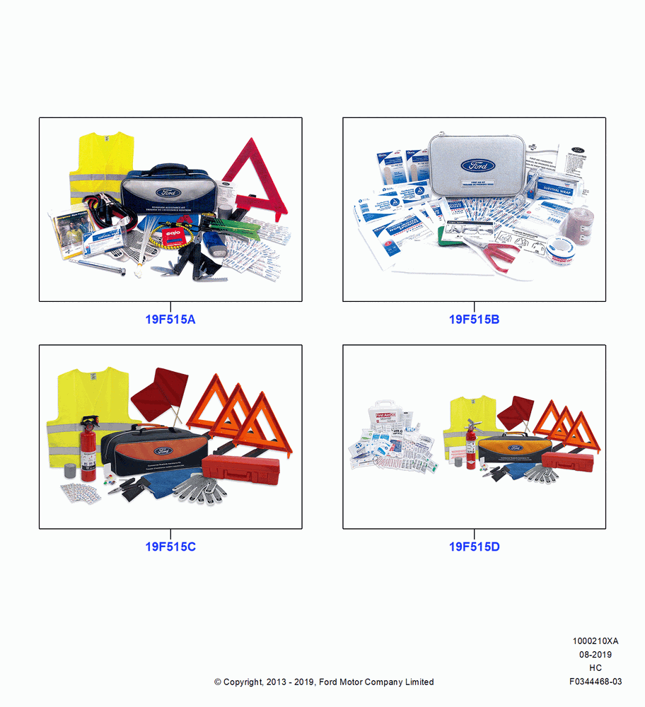 10XA - Emergency and Safety Equipment, Accessory; 30/SEP/2013
