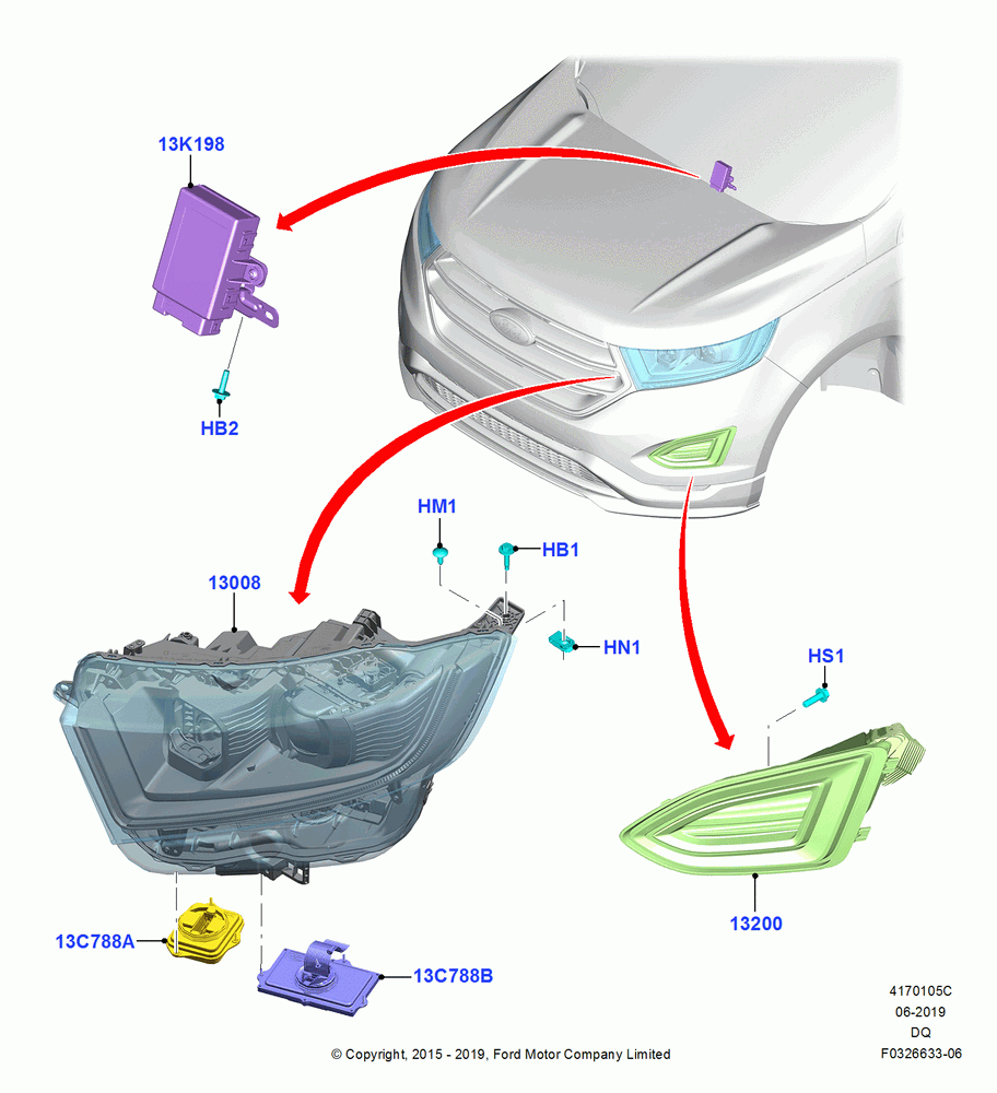 05C - Headlamps and Front Flasher Lamps, Headlamps - Level 5; 15/DEC/2015-06/SEP/2018