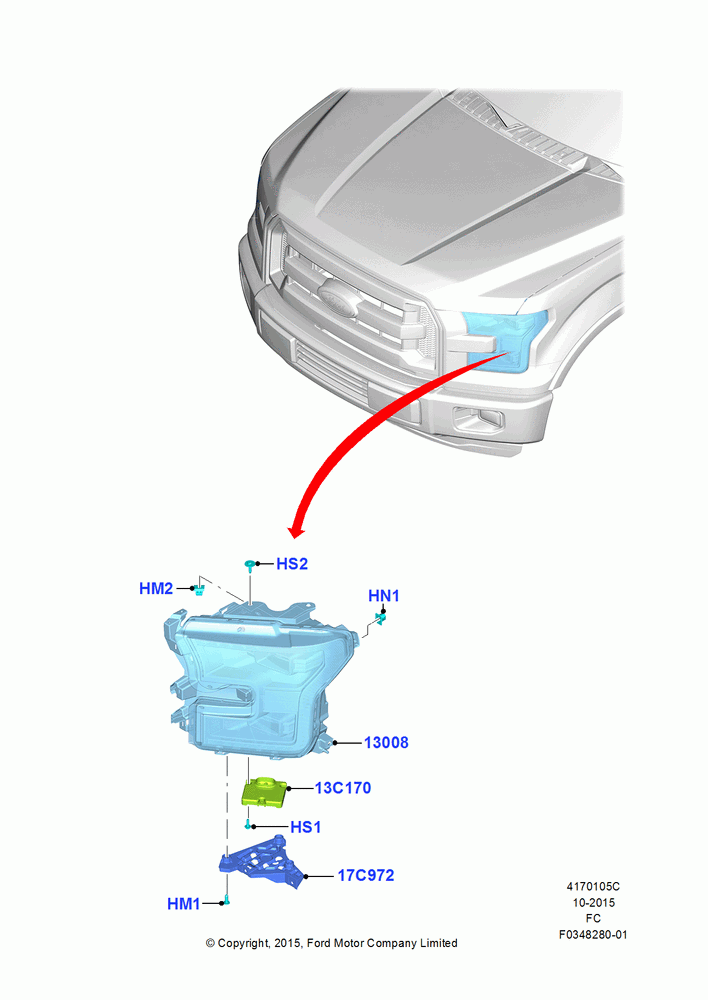 Headlamps and Front Flasher Lamps, Headlamps - Fixed DSS (LED), Headlamps - Level 5