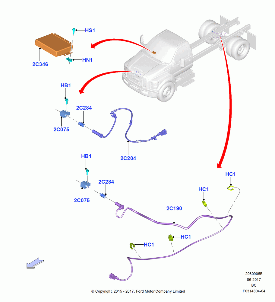 Anti-Lock Braking System, All Wheel Drum Brakes
