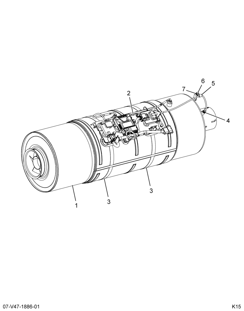 ....ATD,SCR ASM,CUMMINS (Intl. 3945597C92)