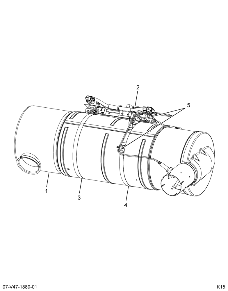 ....ATD,CUMMINS ISB , SCR ASM (Intl. 6124260C91)