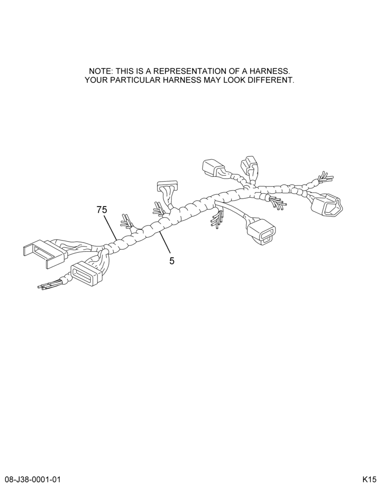 HARNESS, CHASSIS; MISC EFFECTS (ABR #15) OMIT