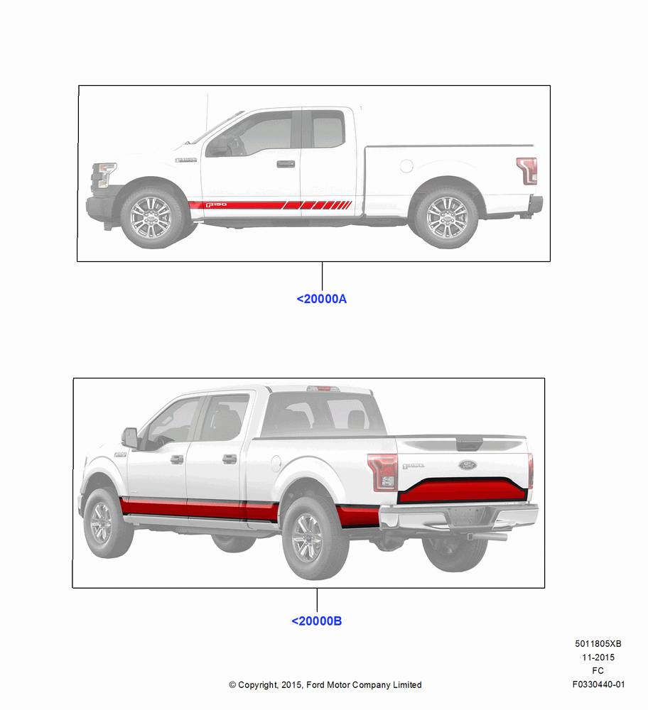 05XB - Stripe Decals, (+) North American Markets, Accessory Type, Tutone Stripe, Speed Stripe Kit; 20/OCT/2014