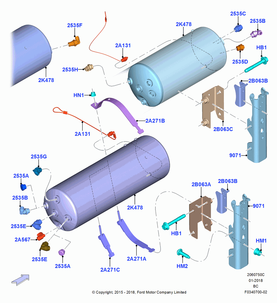 Air Brakes, Expansion Tank