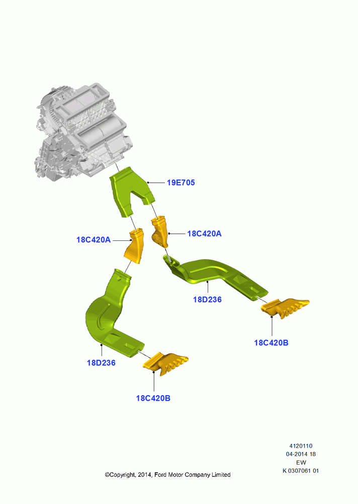 10 - AIR VENTS, DUCTS & LOUVRES - REAR; 06/OCT/2014