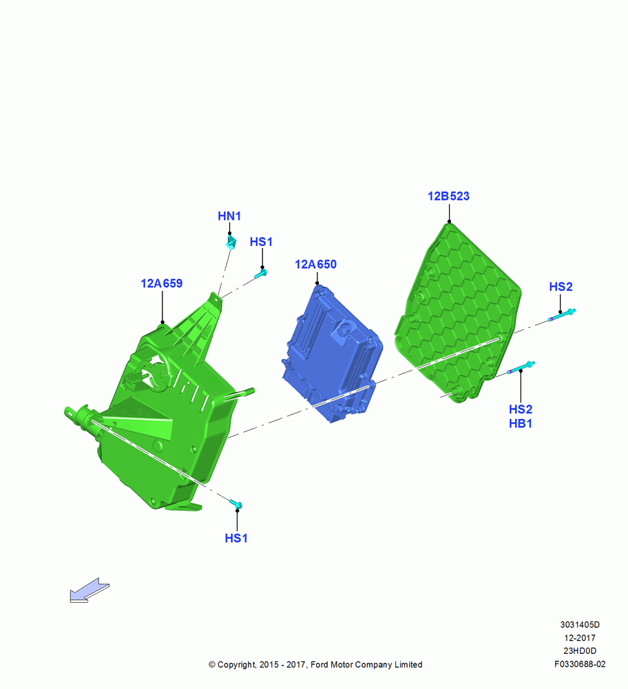 05D - Engine Modules and Sensors, 2.3L Ecoboost; 04/JAN/2016
