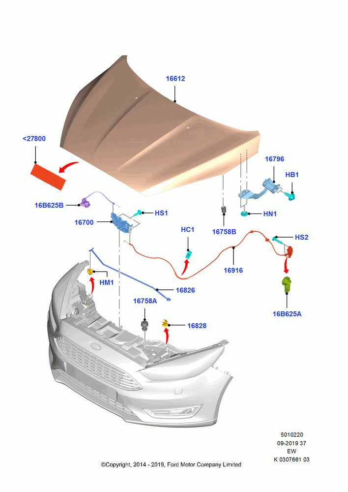 20 - Hood and Related Parts; 06/OCT/2014