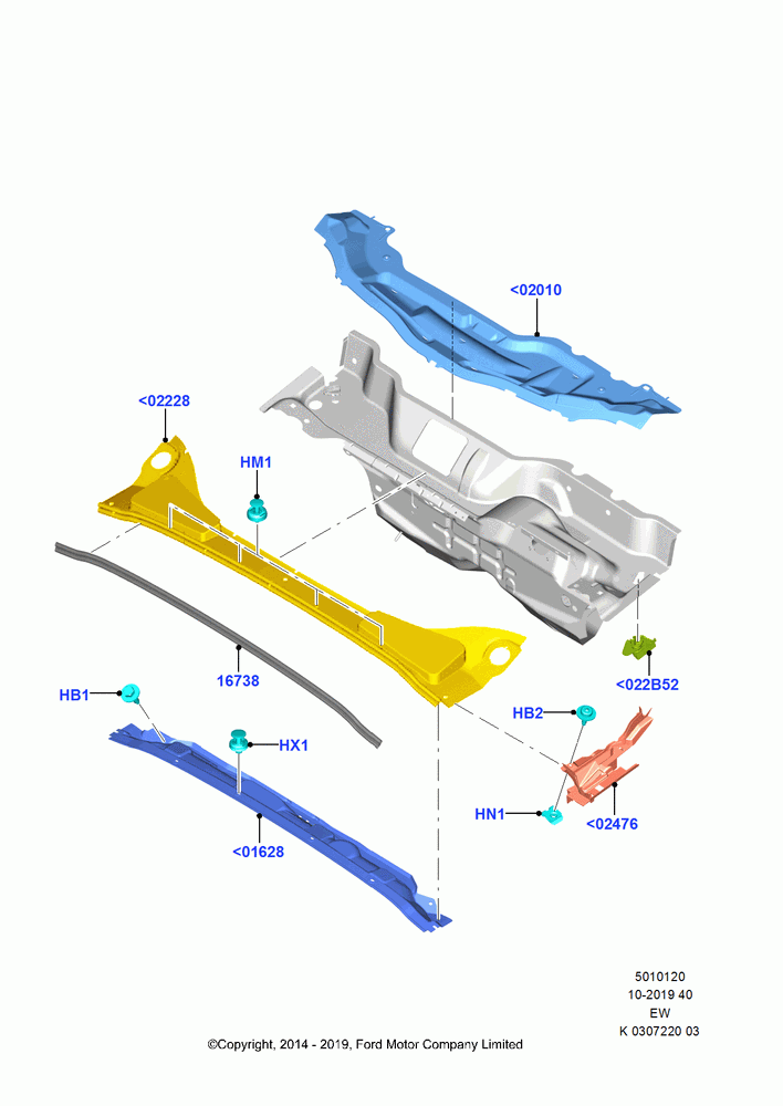 20 - Cowl/Panel and Related Parts; 06/OCT/2014