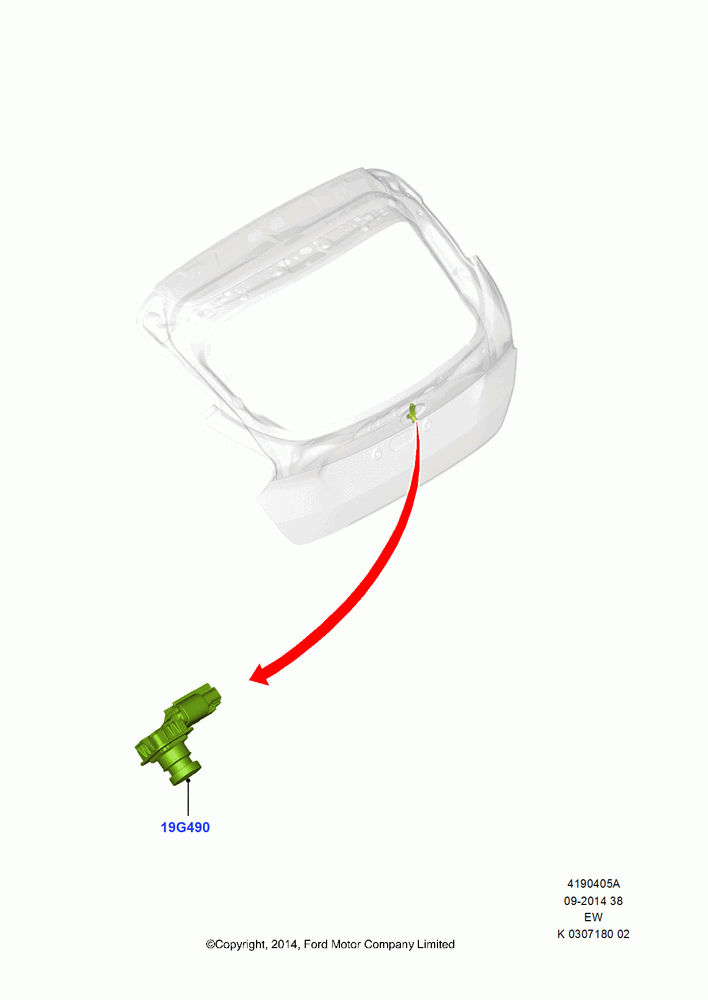 05A - Camera Equipment, Rear View Camera-Fixed; 06/OCT/2014