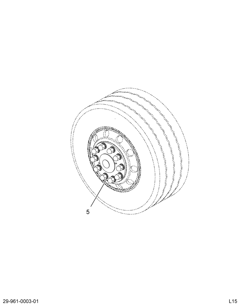 FRONT HUB CAP COVER