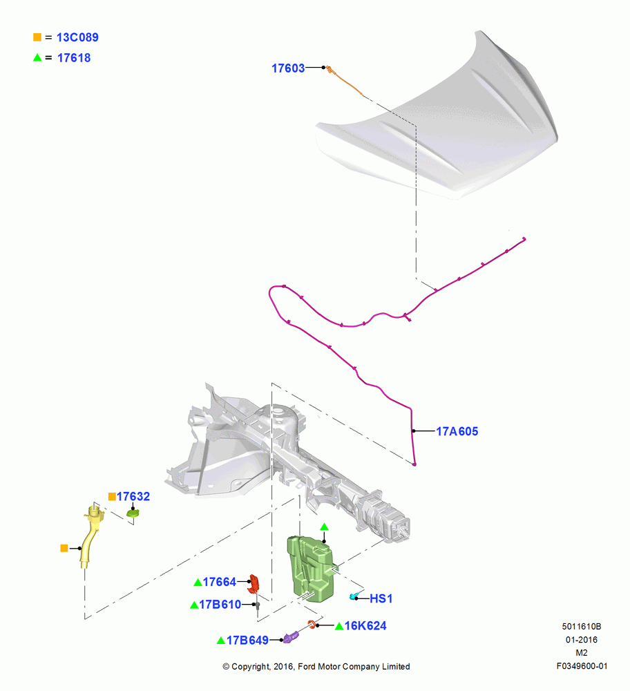 10B - Windshield Washer; 21/MAR/2016-13/AUG/2019