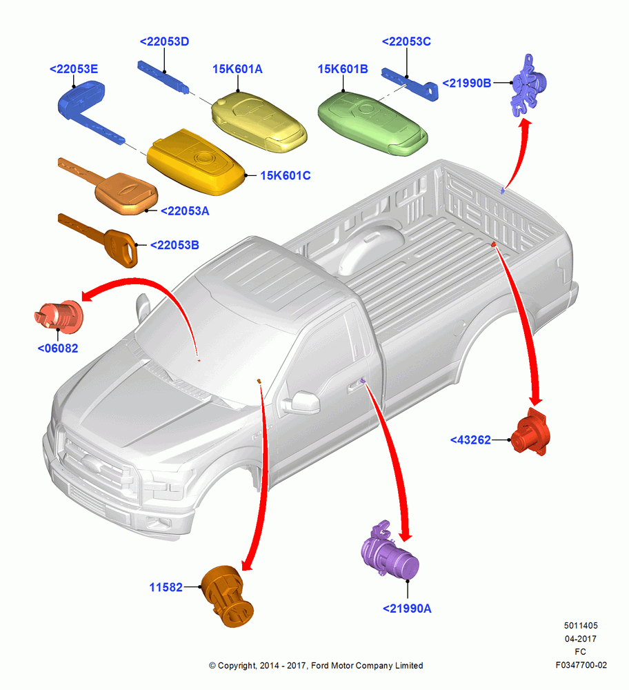 05 - Vehicle Lock Sets and Repair Kits; 20/OCT/2014